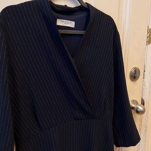 M.M. LaFleur pinstripe dress